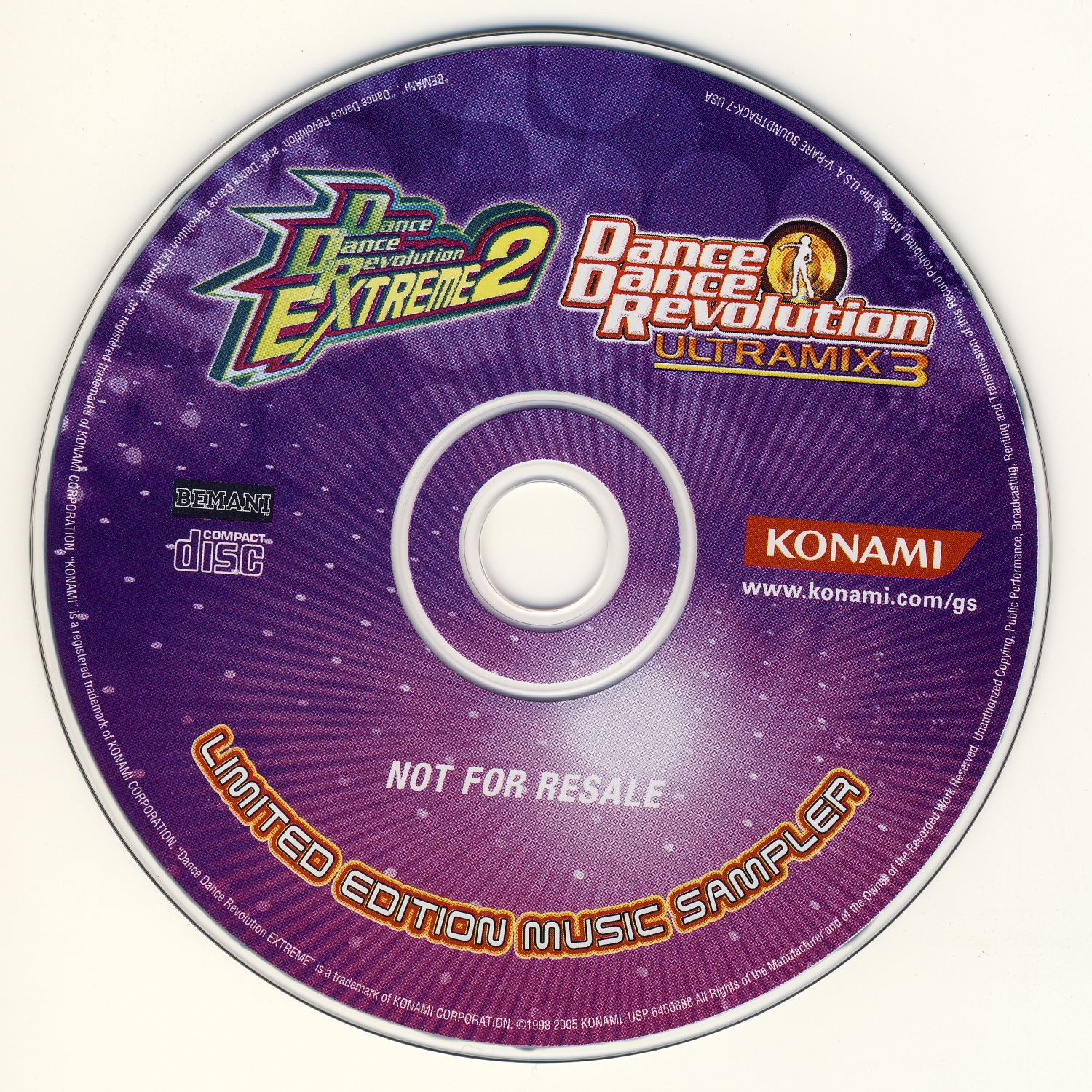 Dance Dance Revolution ULTRAMIX 3 / EXTREME 2 Limited